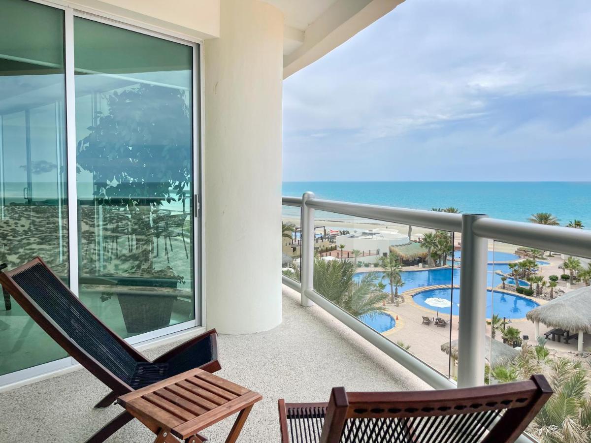 Quiet Beachfront Condo With Pools & Private Beach Puerto Peñasco Exterior foto