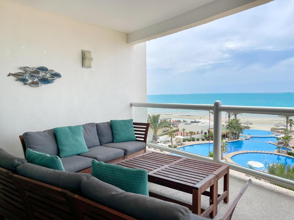Quiet Beachfront Condo With Pools & Private Beach Puerto Peñasco Exterior foto